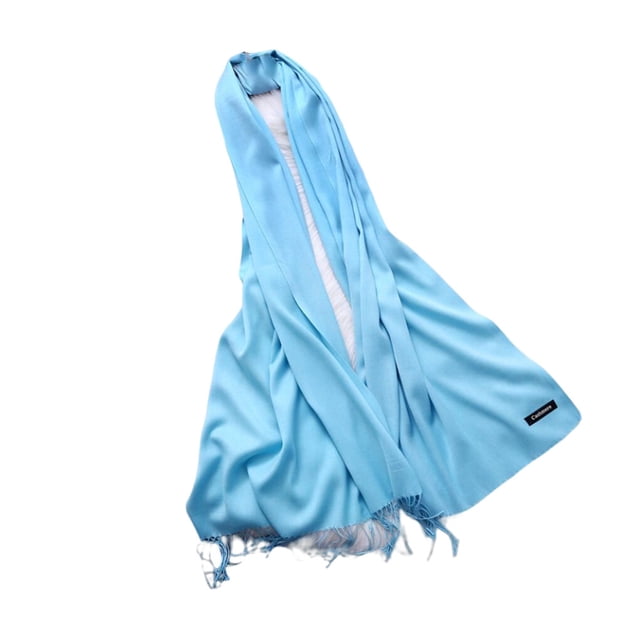 Qarigey Bufanda de mujer, bufandas de invierno a la moda de Color, chal de imitación hecho a mano para mujer, envolturas de viaje, vacaciones, Type2 NO2