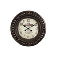 thumbnail image 5 of Clocks, 20" Round, Wall Clock, Antique Brown, Transitional, 5 of 5