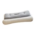 thumbnail image 2 of Almohada ergonómica para cama, cómoda almohada para el cuello y los hombros, almohada cervical Blanco Pequeño, 2 of 8