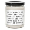 thumbnail image 2 of Scent Soy Candle, 9oz, Unique Gift idea, May the flame of this candle bring, 2 of 5