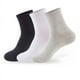 thumbnail image 4 of Calcetines de hombre hasta media pantorrilla de moda de verano medias finas absorbentes de sudor deportes de verano calcetines largos de algodón blancos y negros para hombre, 4 of 4