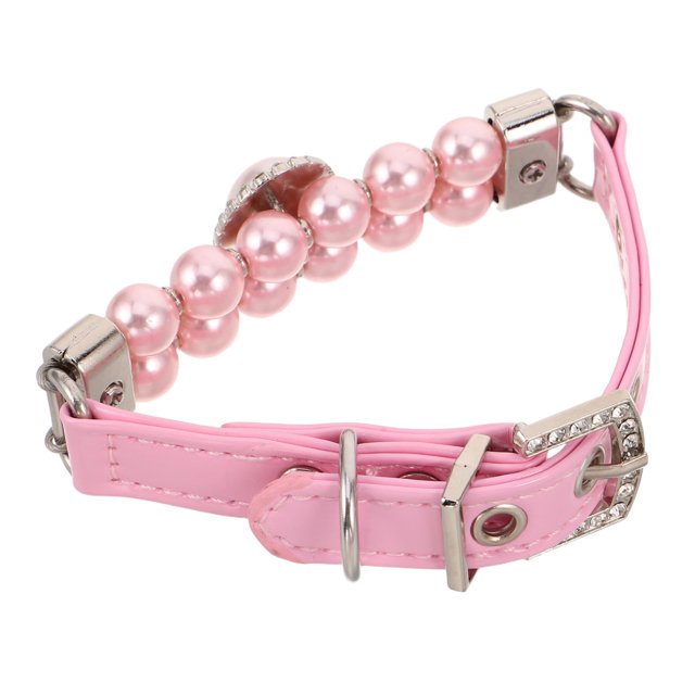 SHOWERORO Collar De Rosa Para Perro Con De Rhinestones Ajustable Y Para Mascotas