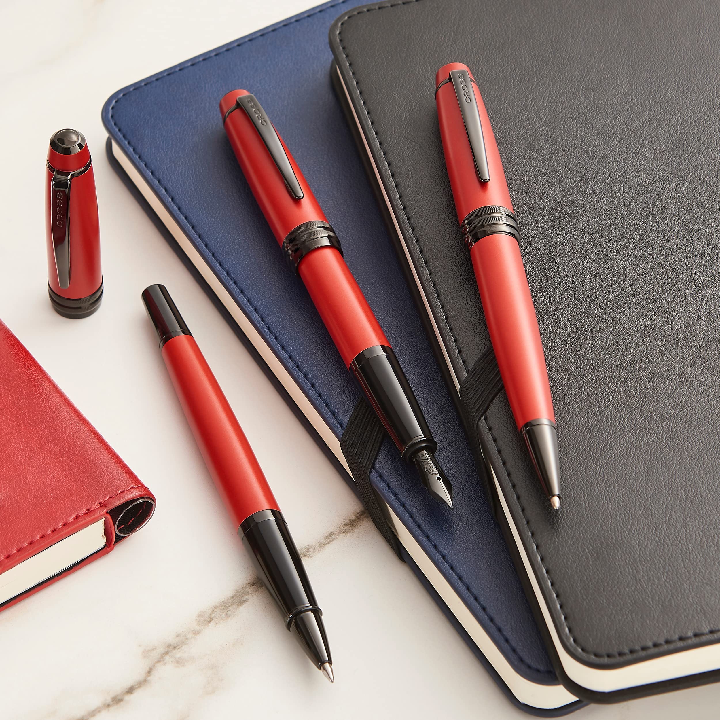 Cross Bailey™ Matte Gray Lacquer Extra Fine Fountain Pen