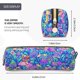 thumbnail image 3 of Fotbe Colorful Mushrooms Estuche para Lápices de Cuero con Estampado, Estuche con Cremallera Resistente, Organizador Compacto y Elegante para Papelería, 3 of 7