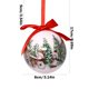 thumbnail image 3 of Decoraciones de Árbol de Navidad Bola de Navidad Bola de Espuma Bola de Muñeco de Nieve Árbol de Navidad Tienda Ventana Patio Escalera Sala de Estar Decoración Colgante Decoración de Sala de Estar, 3 of 6