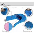 thumbnail image 4 of Cat Muzzles, Breathable and Adjustable Mesh Cat Muzzle, Prevent Cats from Scratches and Biting(Blue,L), 4 of 4
