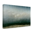 thumbnail image 4 of Trademark Fine Art Caspar David Friedrich Monk By The Sea Canvas Wall Art - 22x32, 4 of 5
