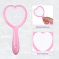 thumbnail image 3 of Unique Bargains Vent Hair Brush Travel Wet Hair Brush for Curly Straight Wavy Hair Barber Brush Tools Heart Shape Pink, 3 of 7