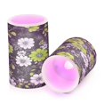 thumbnail image 7 of Yayeee Flameless Candles with Remote Flickering Battery Operated Multi Color Changing, White Flower Pattern, 7 of 7