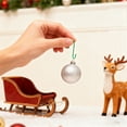thumbnail image 5 of 2 Set Pack Christmas Ornament Hooks - Ornament Hanger for Christmas - Essential Hooks for Ornament Hangers (150 Pack/Set, Green), 5 of 6