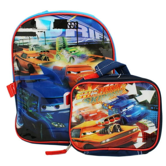 Pixar's Cars Mini Backpack and Attachable Utility Case (12in)