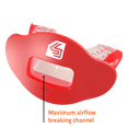 thumbnail image 4 of Shock Doctor, Max Air Flow Lip Guard, Adult, Kool-Aid Cherry, 4 of 10