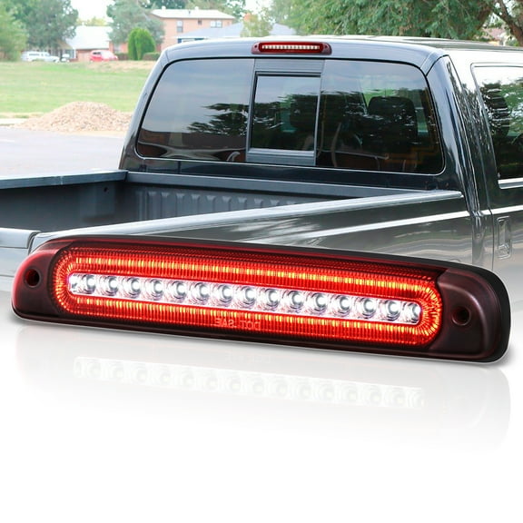 AJP Distributors Red LED Third 3RD Brake Light Cargo Tail Stop Lamp Compatible/Replacement For Ford F250 F350 Ranger Mazda B2300 B2500 B3000 2000 2001 2002 2003 2004 2005 2006 2007 2008 2009 2010 2011