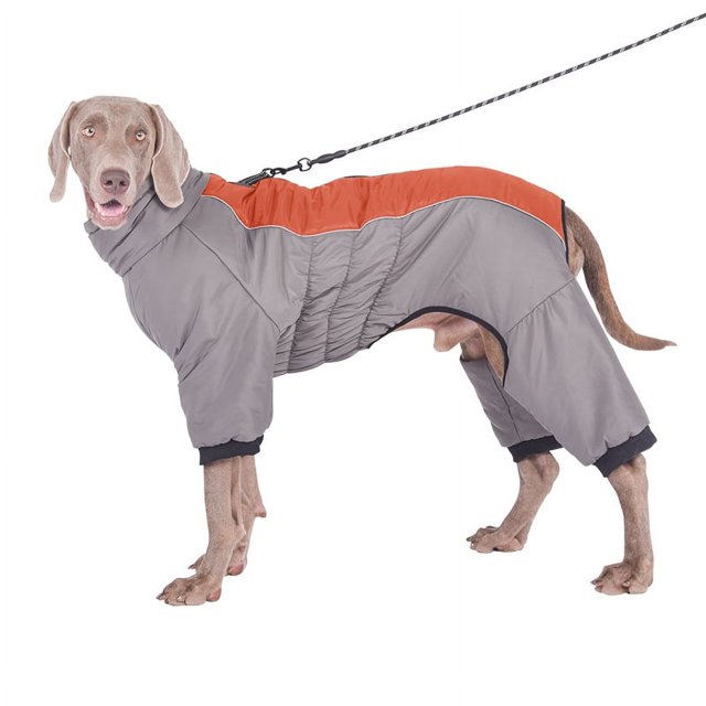 Ropa para perros ropa para perros de cuatro patas ropa acolchada de algodón para mascotas golden retriever labra ropa de cuello alto para perros medianos y grandes ropa para el hogar