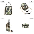 thumbnail image 3 of FORMRS Crossbody Bag for Women Quilted Travel Shoulder Cell Phone Purse with Chain Strap Handbag, Navy Flower, 3 of 7