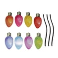 thumbnail image 1 of Calcomanía para coche mano de obra dulce regalo decoraciones para refrigerador decoración automática pegatinas reflectantes Navidad DIY Prop Kits de decoración para fiestas 8 bombillas/3 cables Cateissary HA065572-01, 1 of 6