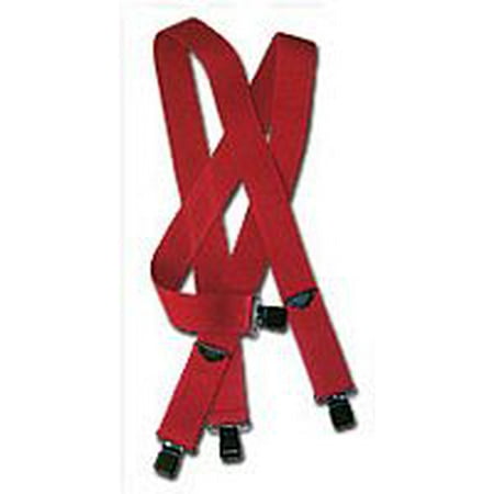 Bailey's Logger Wear Red Clip Suspenders (Best Way To Wear Suspenders)