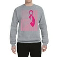 thumbnail image 2 of AmericanFlag Awareness Unisex Crewneck Graphic Sweatshirt, Heather Grey, Small, 2 of 3