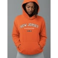 thumbnail image 2 of New Jersey 1998 Sports Style Hoodie Women -Image by Shutterstock, Female Medium, 2 of 4