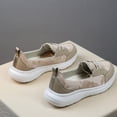 thumbnail image 7 of Women'S Wedge Canvas Shoes Slip-On Comfortable Flat Loafers Casual Shoes shikongkuajing, 7 of 7