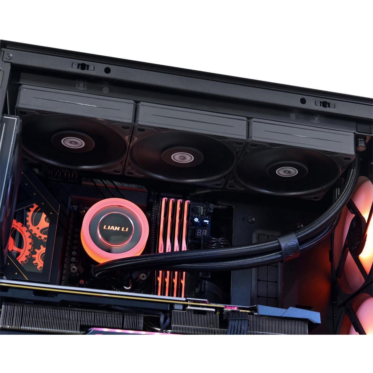 Lian-Li Galahad II Lite 360mm Perfomance All-in-One CPU Liquid Cooler, Black