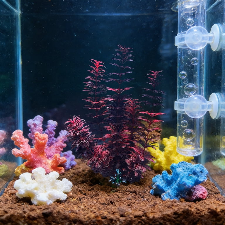 buy fish tank accessories Christmas Aquarium Decorations Floating Air Pump Decorations Include Hanging Lovely Diver for Aquarium and Retro Old Submarine Wreck Ornament Artificial Resin for Fish Tanks Pool : Pet Supplies Adorn your aquarium in fine fashion with this Top Fin Mountain Cliff Waterfall Aquarium Ornament Plastic Artificial Plants Realistic Underwater