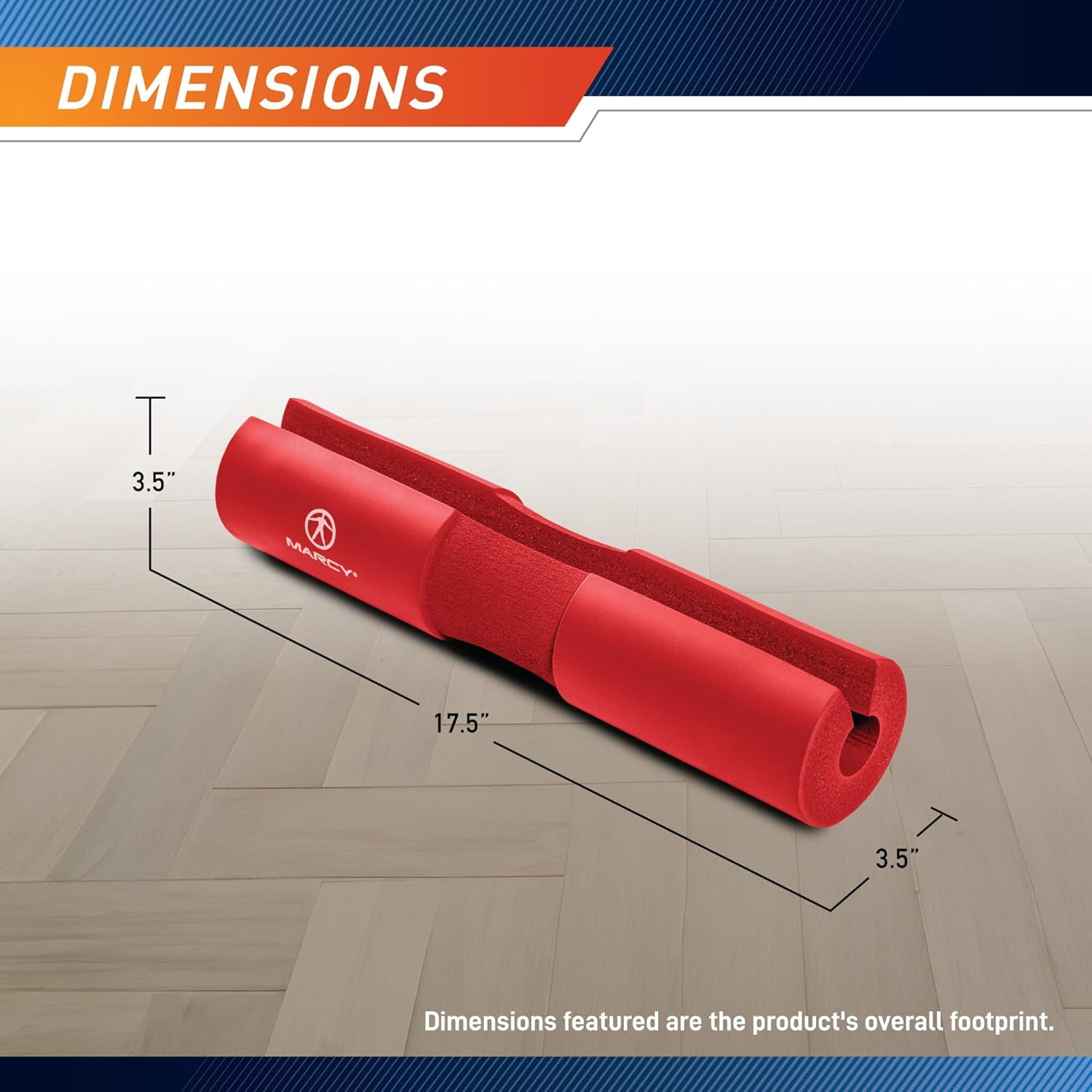 MARCY Barbell Pad MT-4RED