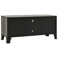 thumbnail image 3 of vidaXL Meuble TV Gris 105x36x47 cm Métal et MDF, 3 of 5