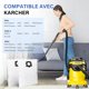 thumbnail image 2 of Paquete de 12 bolsas de filtro KFI 487 para aspiradoras, compatibles con Karcher WD4, WD5, WD6, MV4, MV5, MV6, WD4.000 ... WD5.999, 2.863-006.0, 2 of 5