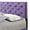 Purple, variant on Home Furniture Suffolk Navy Blue Full Panel Bed
