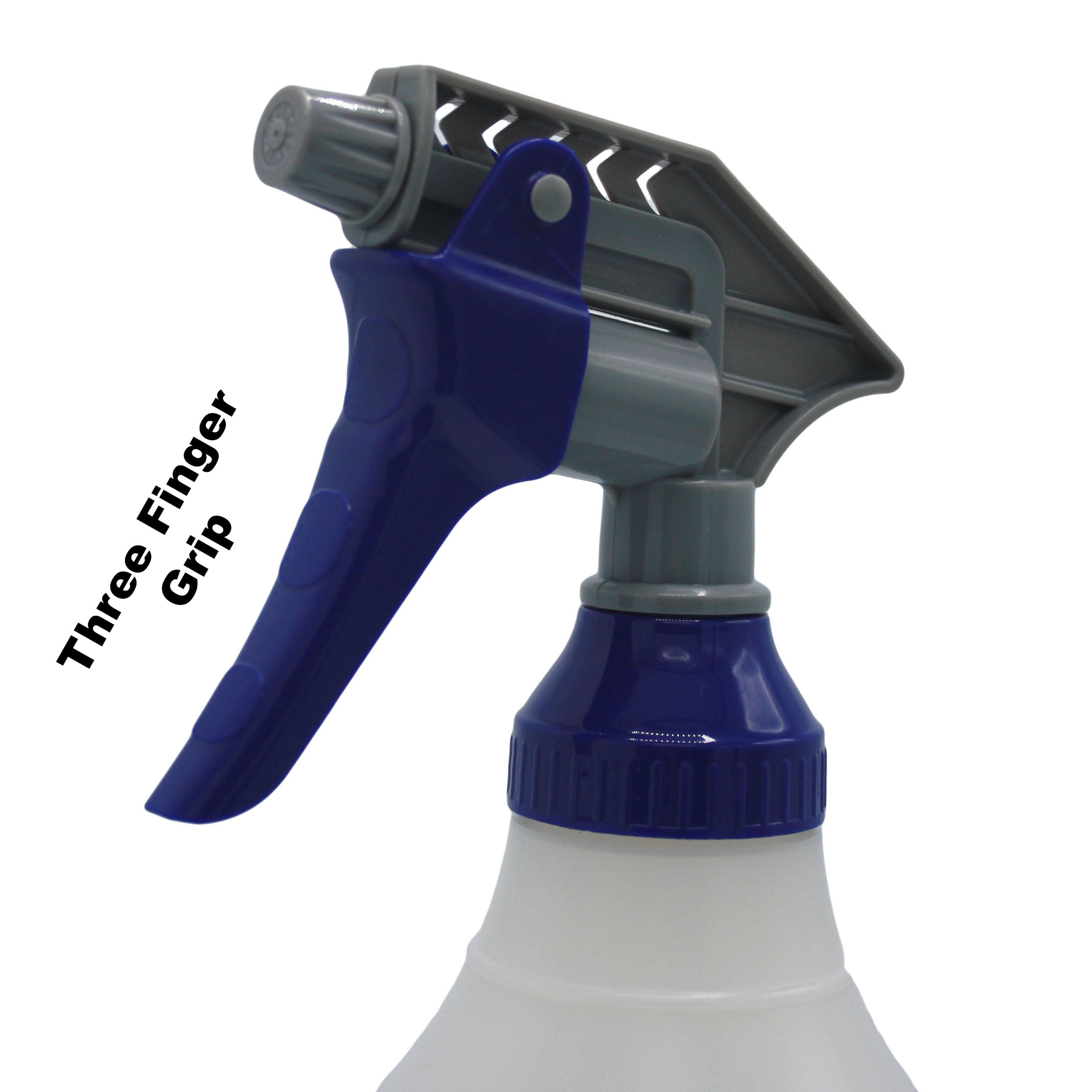 Heavy Duty INDUSTRIAL SPRAY BOTTLE 32 Ounce FOR HOME BREWING Blue-White  HAND SPRAYER for Cleaning Solution, STAR SAN, POT META - Hobby Homebrew