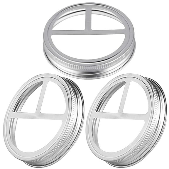 3pcs Mason Jars Toothbrush Holder Lid Toothbrush Bottle Mason Jar Bathroom Accessories