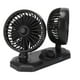 thumbnail image 5 of Ventilador de coche doble giratorio de 360 grados, gran potencia, bajo ruido, ventilador de refrigeración portátil para coches, camiones, furgonetas, SUV, RV, ATV, barcos, 5 of 8
