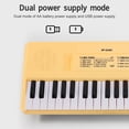 thumbnail image 4 of Kids Keyboard Piano, 54 Key Portable Electronic Piano Keyboard with Wired Microphone Multifunction Digital Music Piano Keyboard Instrument Toys, Support Recording, 4 of 8