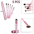 thumbnail image 2 of Complete Cosmetics Kit for Women - Eyeshadow, Foundation, Liner & Brow Tools Professional Wood Handle Makeup Brush Set, 2 of 5