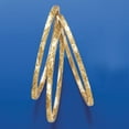 thumbnail image 4 of Ross-Simons Italian 18kt Gold Over Sterling Jewelry Set: 3 Hammered Bangle Bracelets, Women's, Adult, 4 of 5