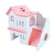 thumbnail image 2 of Casa para hámster, parque infantil, villa de dos pisos con escalera, jaula para armar Rosa, 2 of 9
