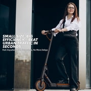 Electric Scooters for Adults, 550W Motor up to 19MPH & 19Miles, Foldable E-Scooter w/Side Light & App
