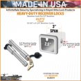 thumbnail image 4 of InfiniteRule Security 61572 2 Pack Keyed Alike Receiver Locks for 2.0"" & 2.5"" Receiver - CLAS III IV V, 4 of 4