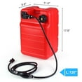 thumbnail image 2 of Boat Gas Tank Kit 6 Gallon - Portable Plastic Outboard Marine Boat Fuel Tank with Fill Hose, 2 of 7
