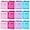 Sky Blue, Purple, Pink, Rose, variant on 12 Pcs Cube Storage Bin 11'' Collapsible Storage Cubes for Classroom Foldable Cube Storage Organizer Bins Fabric Bins Storage Basket Fabric Cubby Boxes for Shelf(Beige)