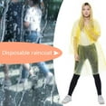 thumbnail image 3 of Ponchos de lluvia desechables para adultos, niños, adultos, impermeable portátil, equipo de lluvia de emergencia FLhrweasw Nuevo, 3 of 6
