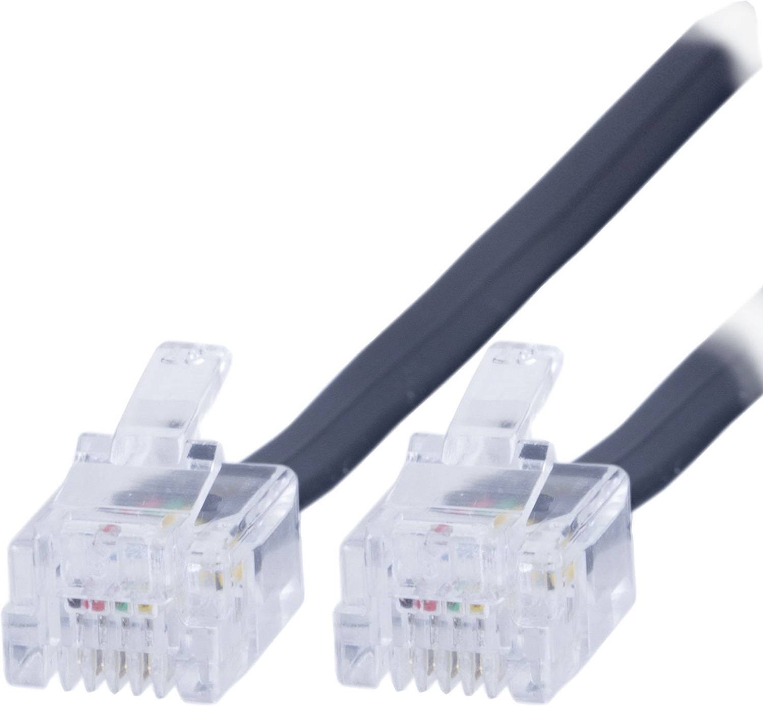 Straight Details about   BT Telephone Extension Cable Lead Fax  Modem White Phone Line 