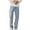 Blue-b, variant on Mens Personality Solid Color Jeans Hop High Street Fashionable And Handsome Pants Outdoor Mens Straight Leg