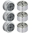 thumbnail image 1 of EeaseCA 6 Pcs Porte-Serviettes Adhésif Mural Rond, 1 of 7