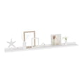 thumbnail image 3 of Wall Shelves 2 pcs White 39.4"x3.5"x1.2", 3 of 9