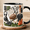 Black, variant on Football Coach Mug Personalized Coach Gift 2D Printed 3D Effect Game Day Team Coach Cup