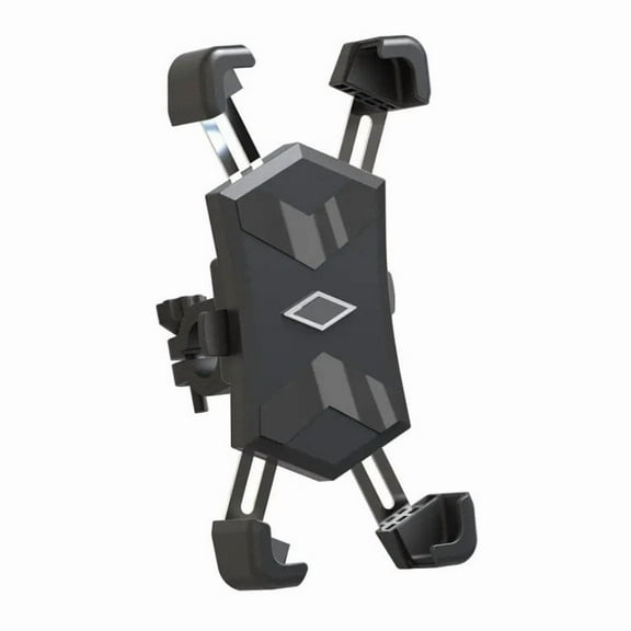 Phone Holder for Scooter or Motorcycle Handlebar Mount - Black