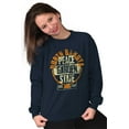 thumbnail image 3 of North Dakota Peace Garden State Map Sweatshirt for Men or Women Brisco Brands S, 3 of 6