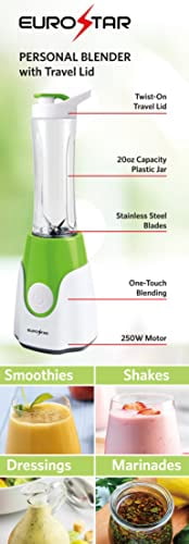EUROSTAR 250W Personal Blender, Green